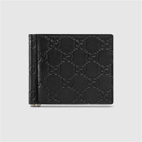 gucci money clip wallet replica|Gucci signature money clip wallet.